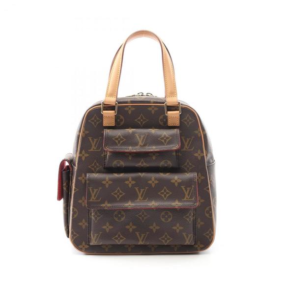 LOUIS VUITTON Brown Monogram Leather Bag - Picture 1 of 9